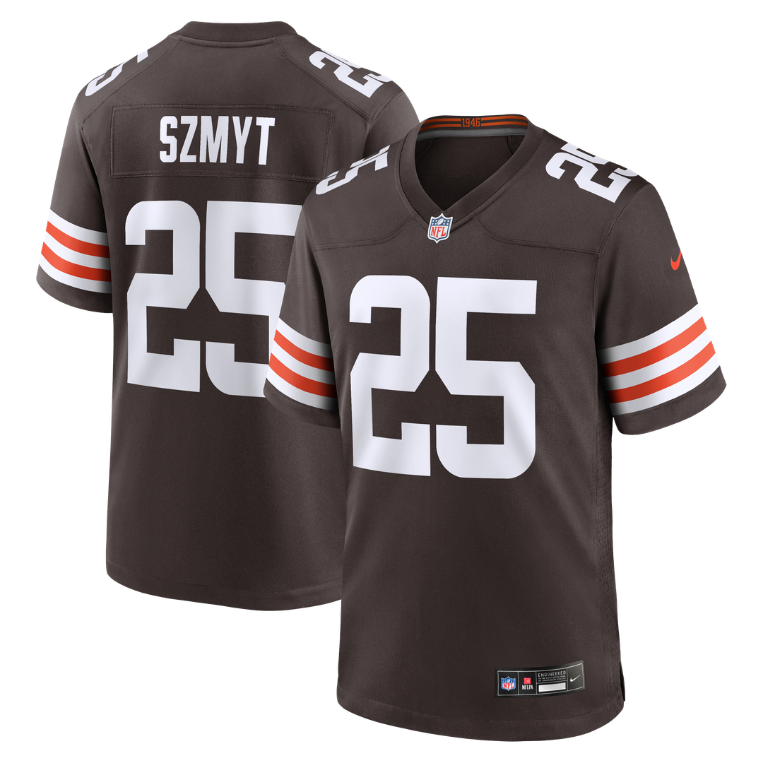 Andre Szmyt Cleveland Browns Nike Team Game Official Jersey -  Brown
