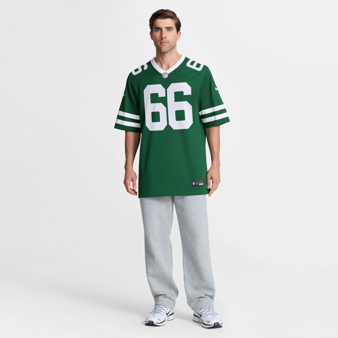 Joe Tippmann New York Jets Nike Team Game Official Jersey - Legacy Green