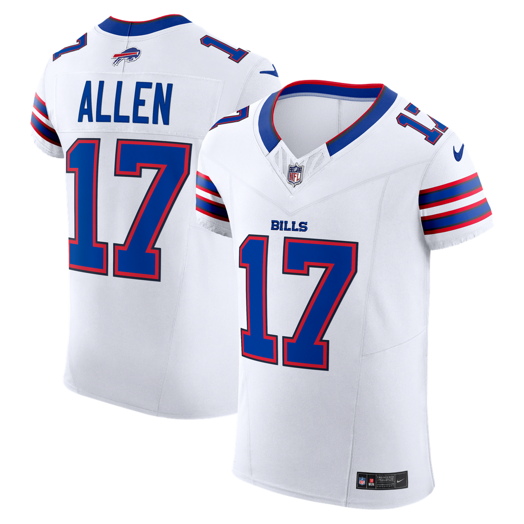 Josh Allen Buffalo Bills Nike  Vapor F.U.S.E. Elite Official Jersey - White