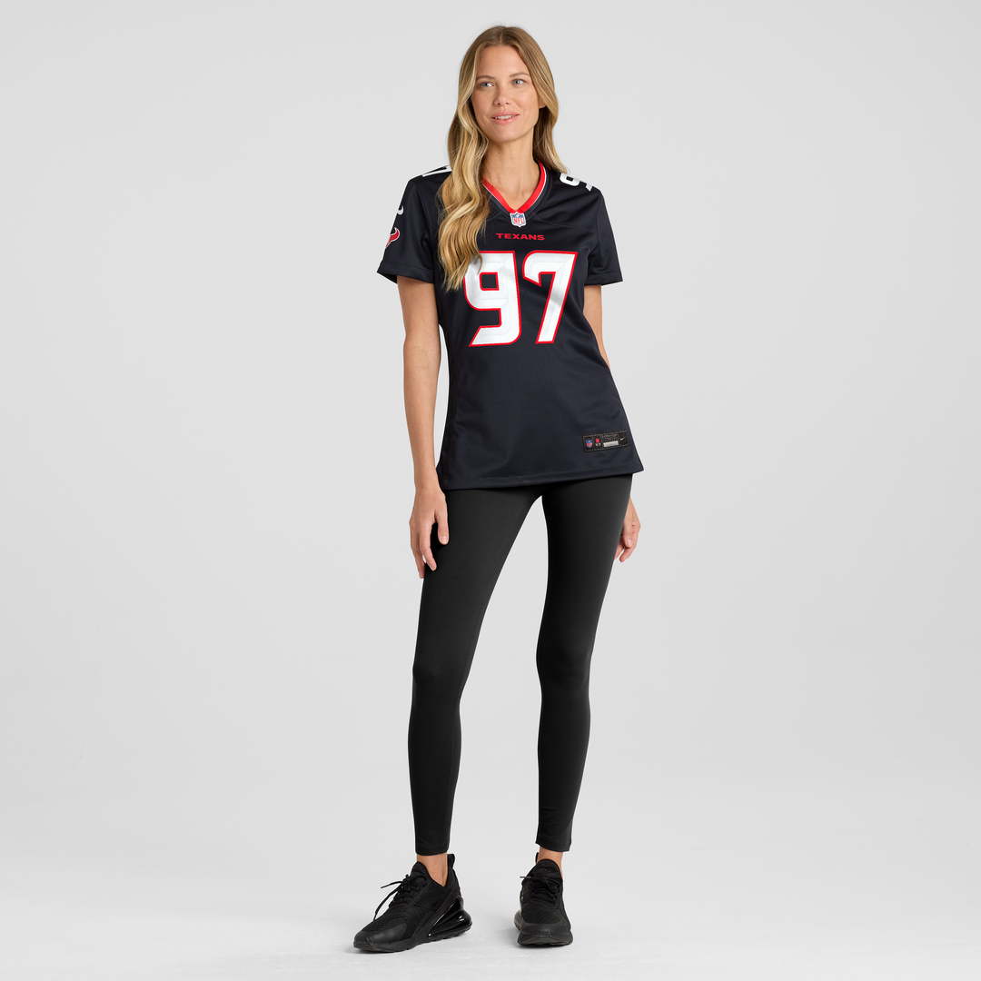 Dominique Robinson Houston Texans Nike Women's Team Game Official Jersey -  Navy