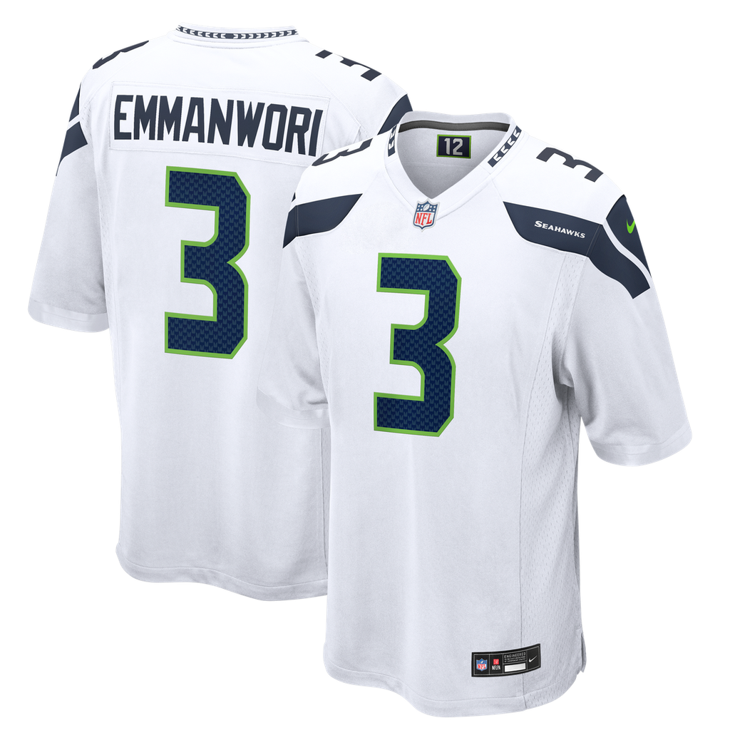 Nick Emmanwori Seattle Seahawks Nike Game Official Jersey - White