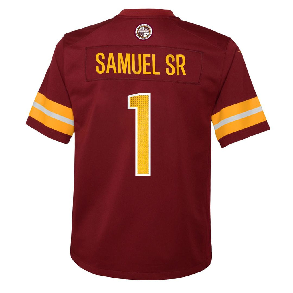 Deebo Samuel Sr Washington Commanders Nike Youth Team Game Official Jersey - Burgundy