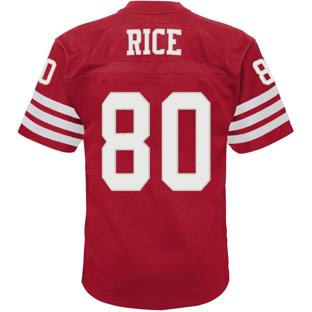 Jerry Rice San Francisco 49ers Mitchell & Ness Infant 1990 Retired Legacy Official Jersey - Scarlet