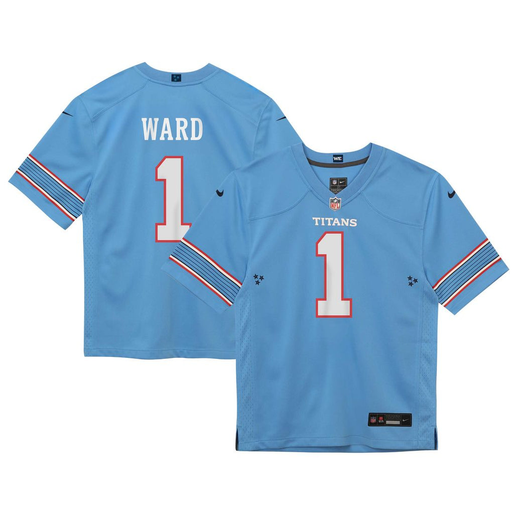 Cameron Ward Tennessee Titans Nike Toddler Team Game Official Jersey - Light Blue
