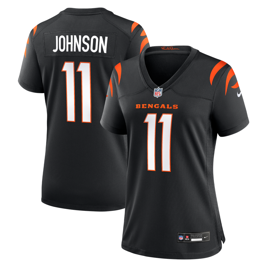 Josh Johnson Cincinnati Bengals Nike Women's Team Game Official Jersey -  Black
