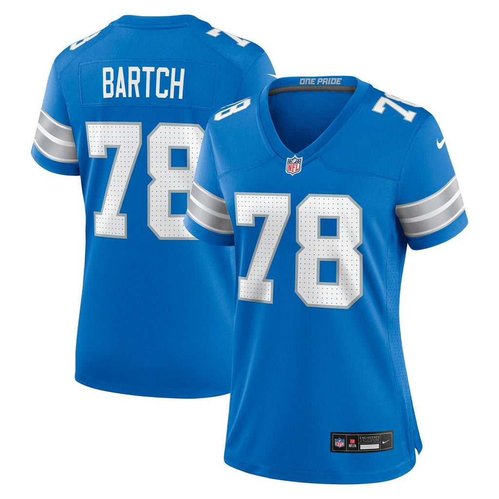Ben Bartch Detroit Lions Nike Women's Team Game Jersey - Blue