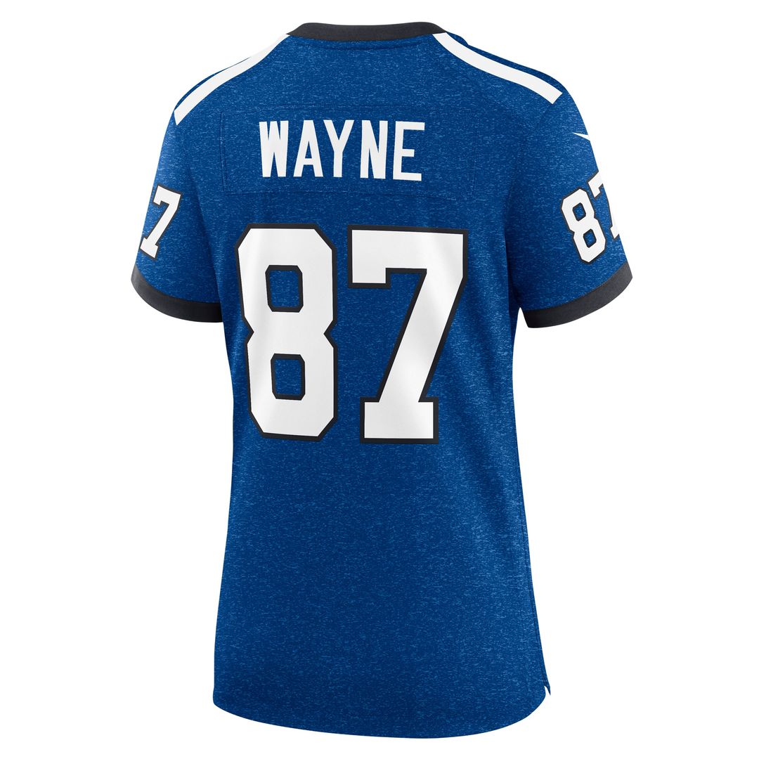 Reggie Wayne Indianapolis Colts Women's Nike Retired Player Game Official Jersey - Royal