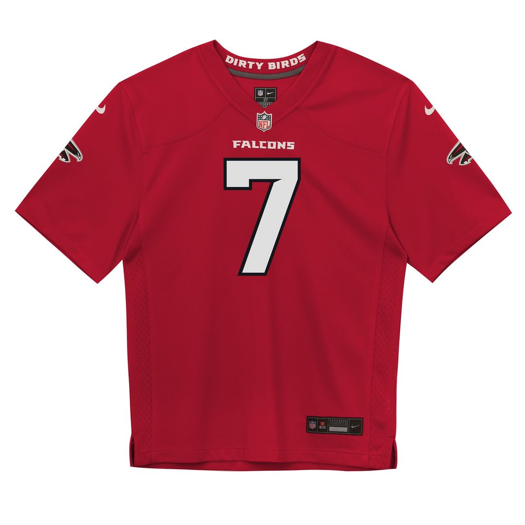 Bijan Robinson Atlanta Falcons Nike Toddler Game Official Jersey - Black