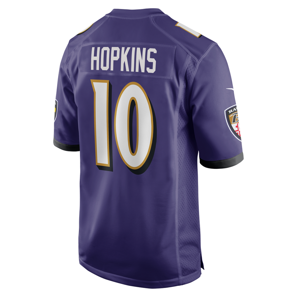 DeAndre Hopkins Baltimore Ravens Nike Team Game Jersey - Purple