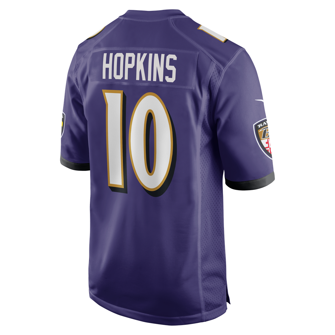 DeAndre Hopkins Baltimore Ravens Nike Team Game Jersey - Purple