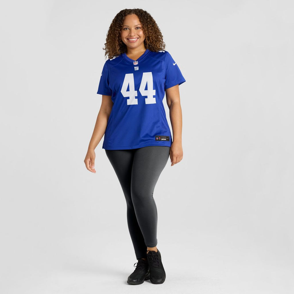 Cam Skattebo New York Giants Nike Women's Team Game Player Official Jersey - Royal