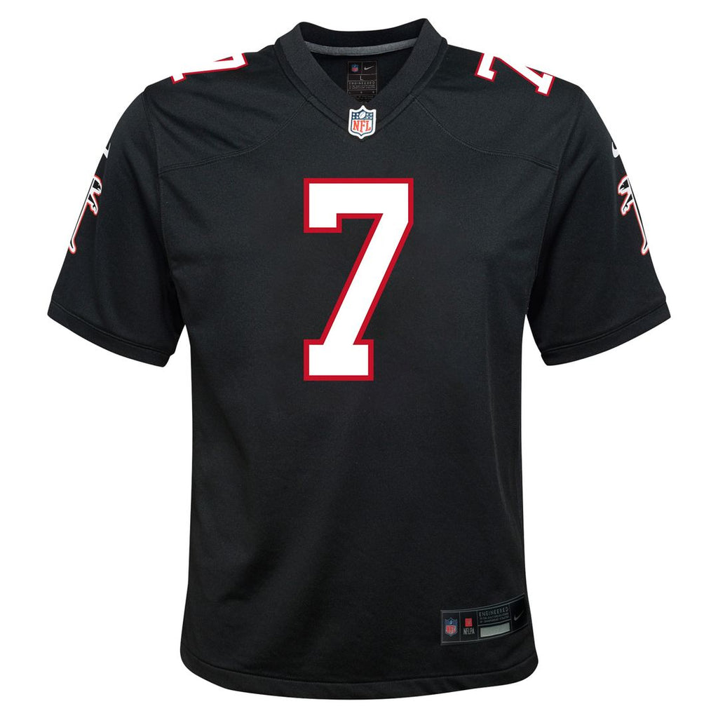 Bijan Robinson Atlanta Falcons Nike Youth Game Official Jersey - Black