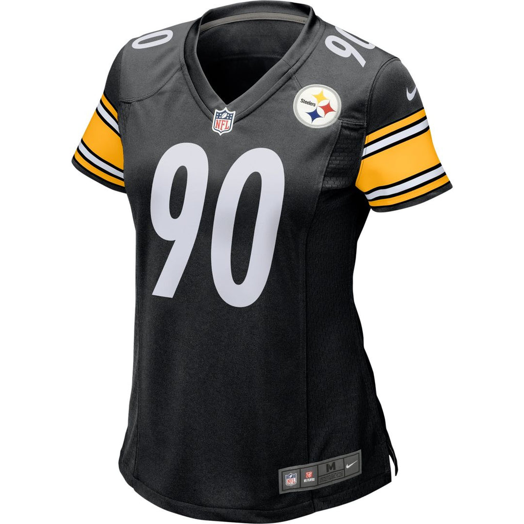 T.J. Watt Pittsburgh Steelers Nike Women's Game Official Jersey - Black