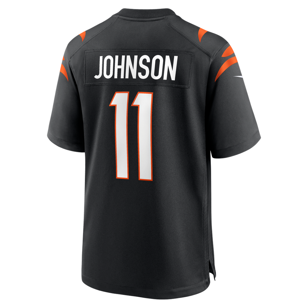 Josh Johnson Cincinnati Bengals Nike Team Game Jersey - Black