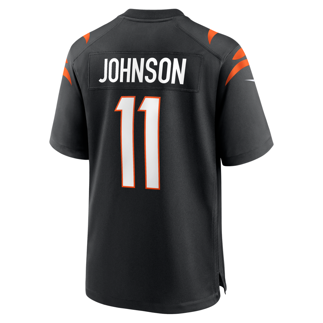 Josh Johnson Cincinnati Bengals Nike Team Game Jersey - Black