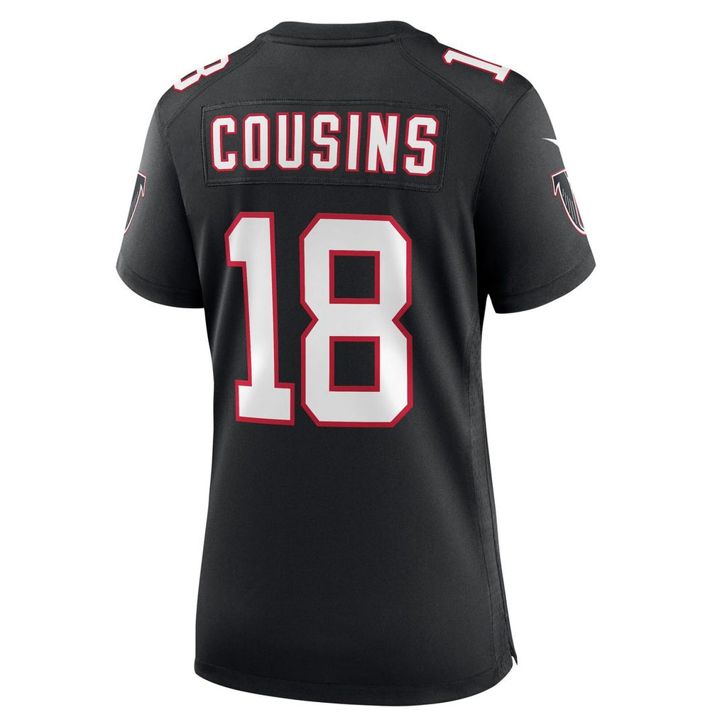 Kirk Cousins Atlanta Falcons Nike Women's Alternate Game Jersey - Black