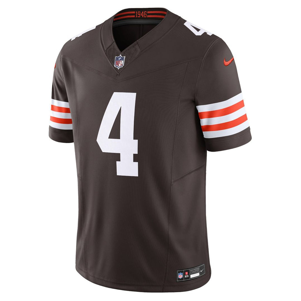 Deshaun Watson Cleveland Browns Nike Vapor F.U.S.E. Limited Official Jersey - Brown