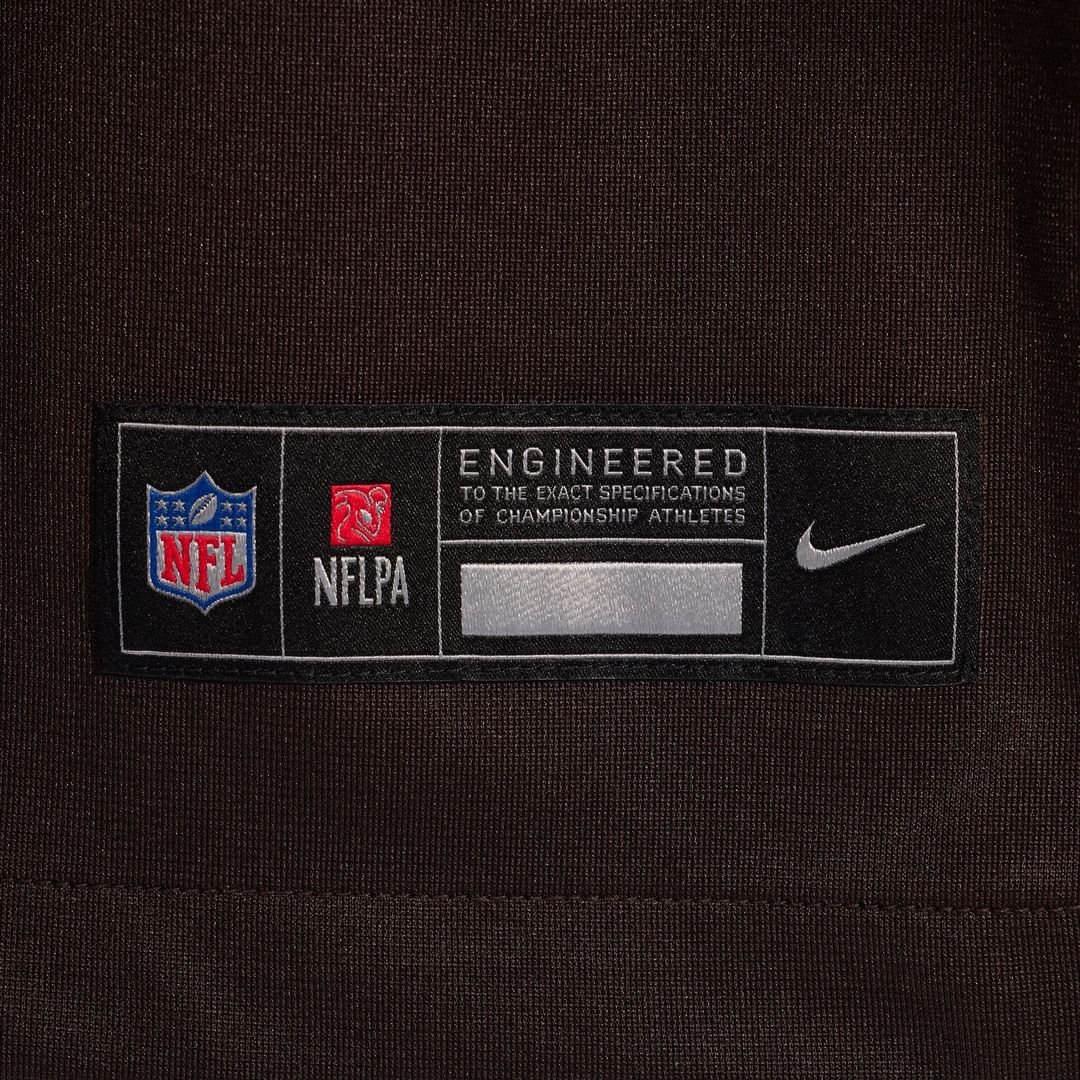 David Bell Cleveland Browns Nike Game Official Jersey - Brown