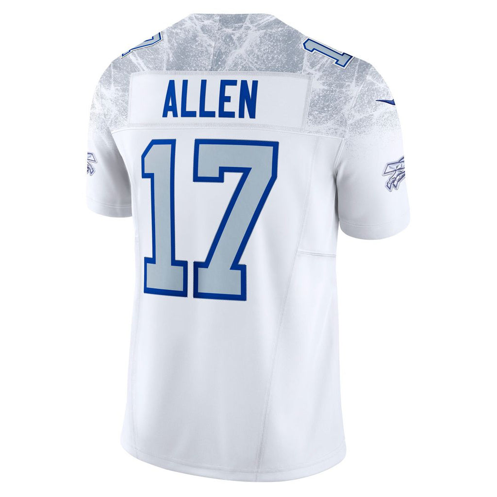 Josh Allen Buffalo Bills Nike 2025 Rivalries Collection Stitched Limited Official Jersey - White