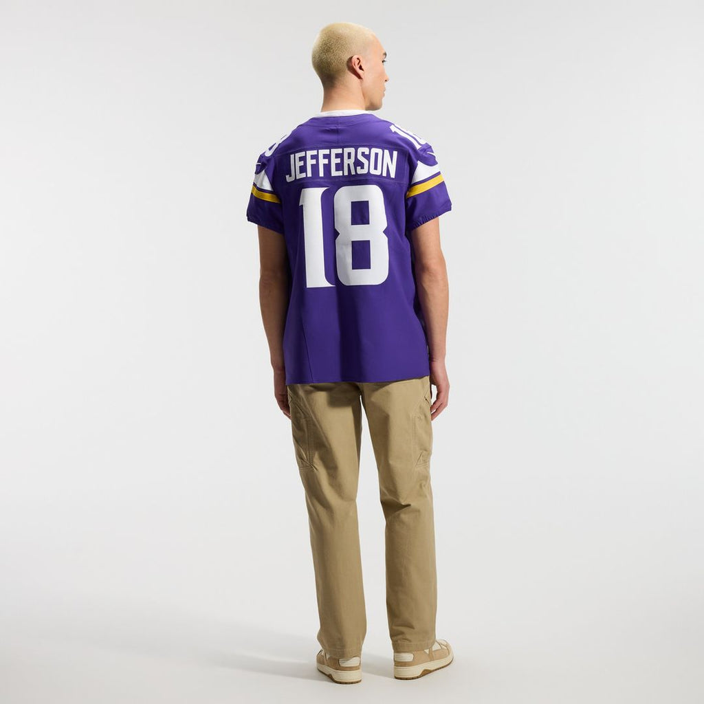 Justin Jefferson Minnesota Vikings Nike Vapor F.U.S.E. Elite Jersey - Purple