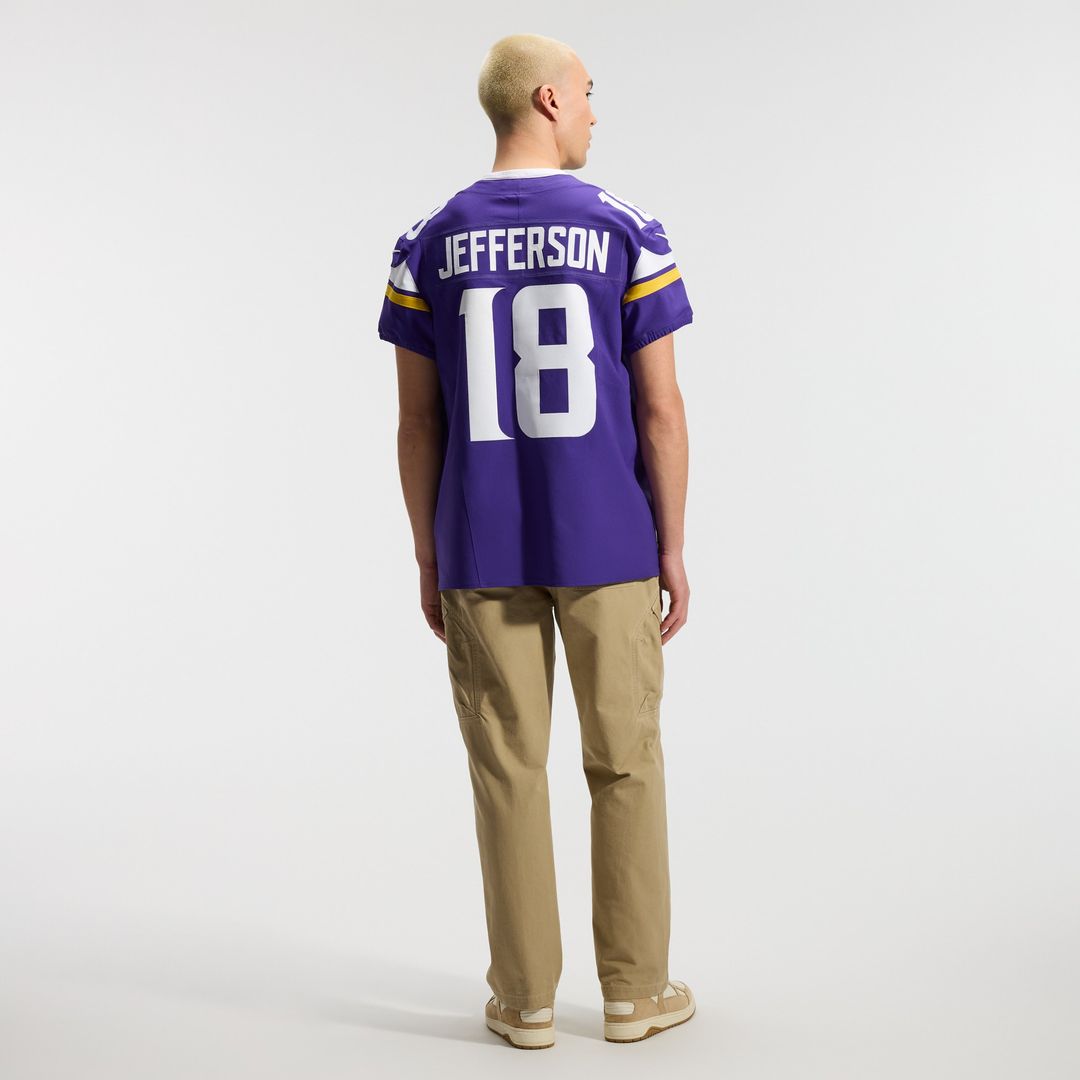 Justin Jefferson Minnesota Vikings Nike Vapor F.U.S.E. Elite Jersey - Purple