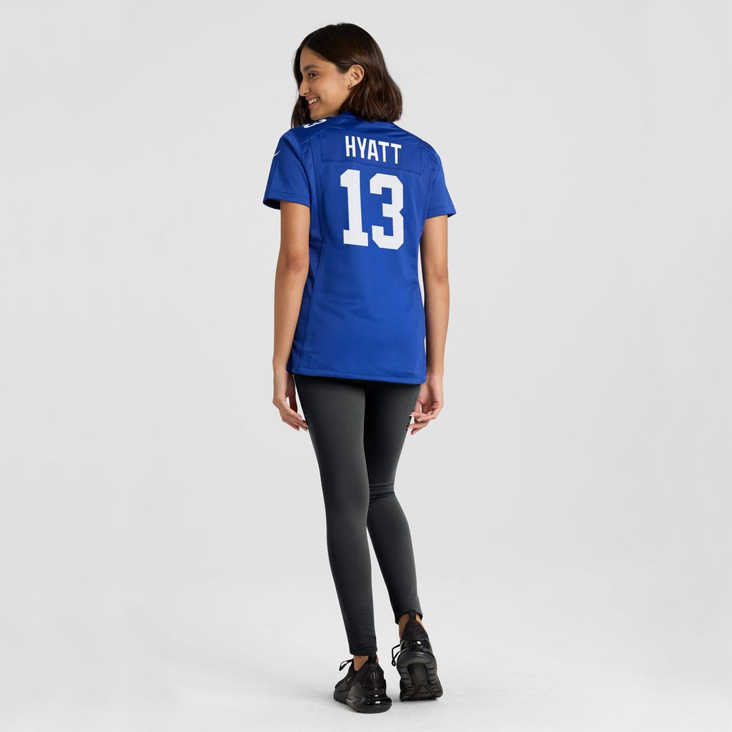 Jalin Hyatt New York Giants Nike Women's Team Game Jersey - Royal