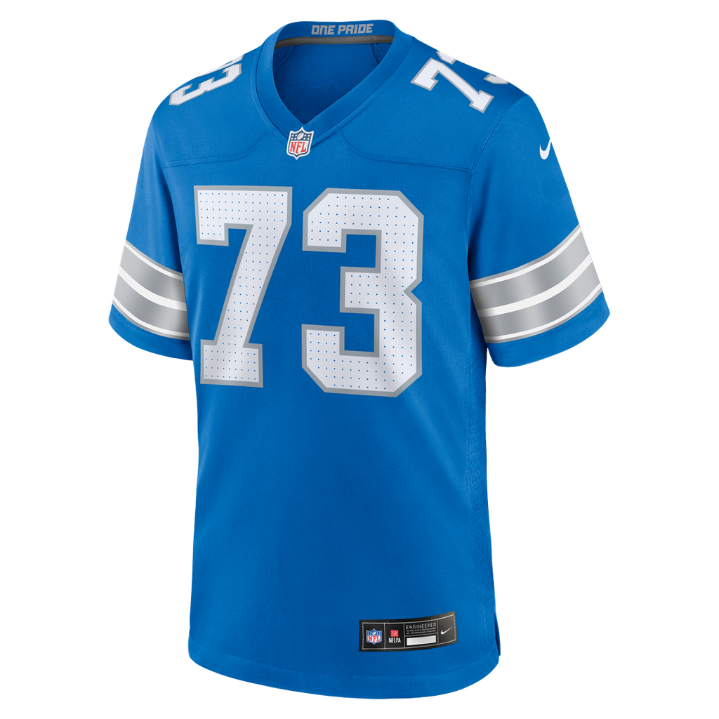 Christian Mahogany Detroit Lions Nike Team Game Jersey - Blue