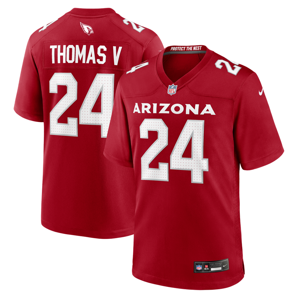 Starling Thomas V Arizona Cardinals Nike Team Game Official Jersey -  Cardinal