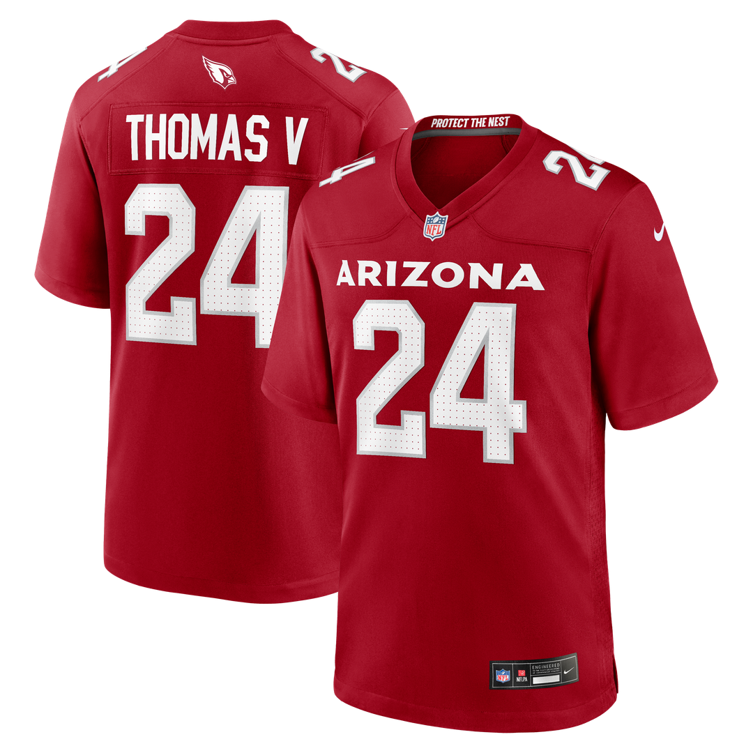 Starling Thomas V Arizona Cardinals Nike Team Game Official Jersey -  Cardinal