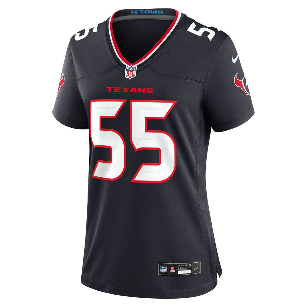 Danielle Hunter Houston Texans Nike Women's Team Game Official Jersey -  Navy