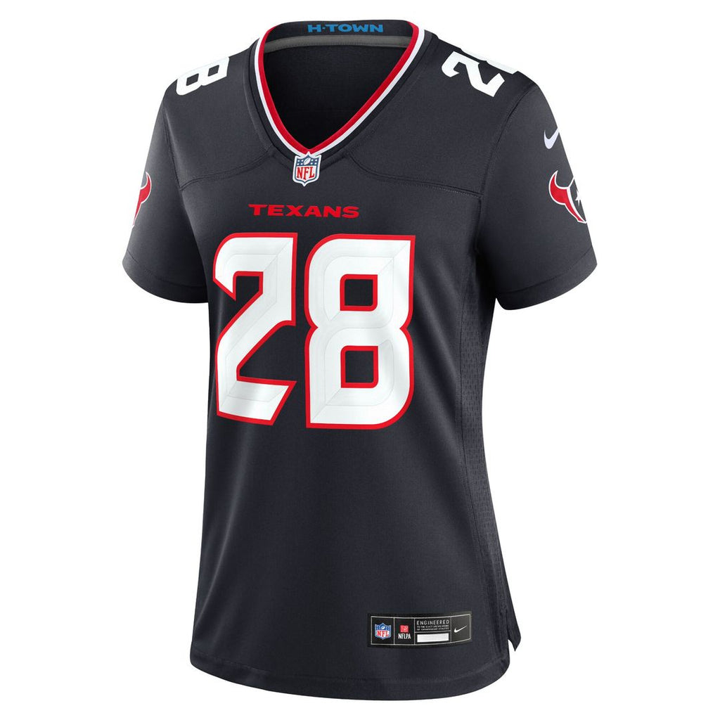 Joe Mixon Houston Texans Nike Women's Game Official Jersey - Navy