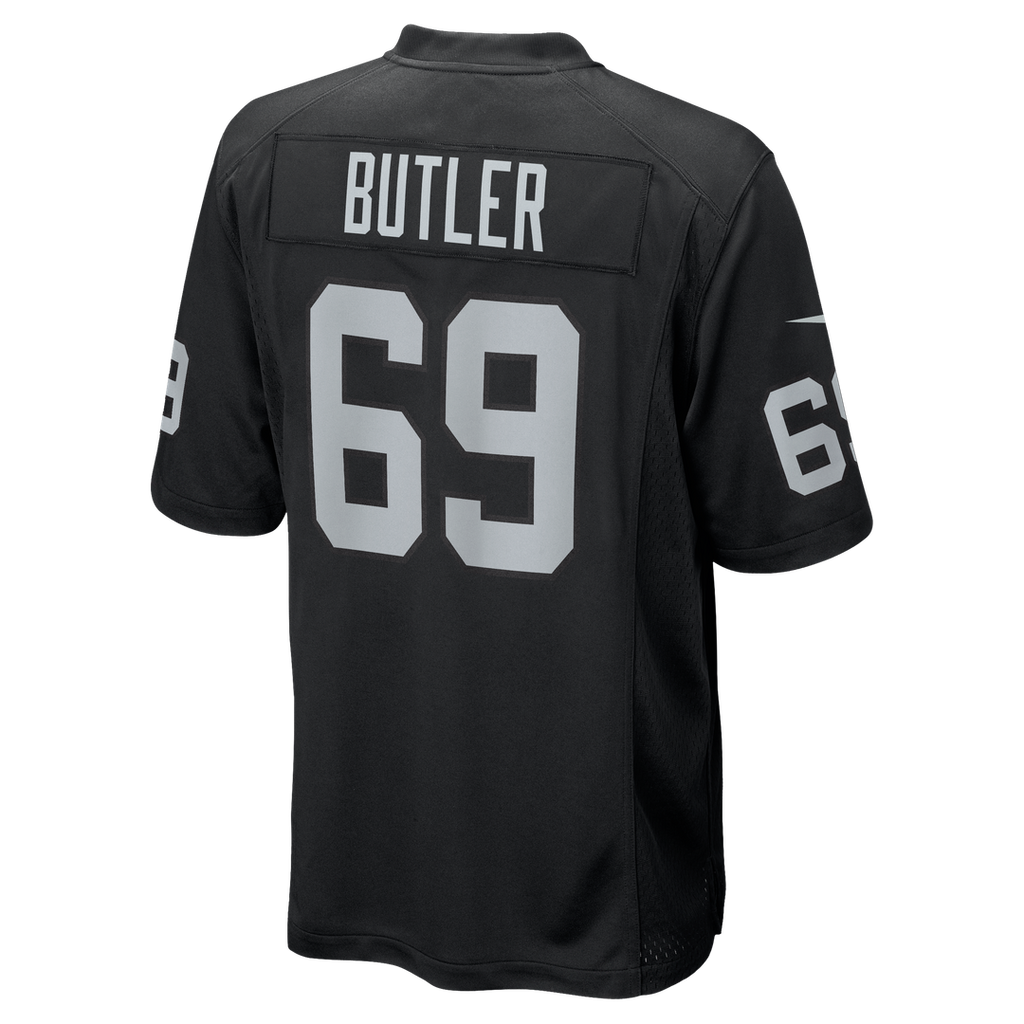 Adam Butler Las Vegas Raiders Nike Team Game Official Jersey -  Black