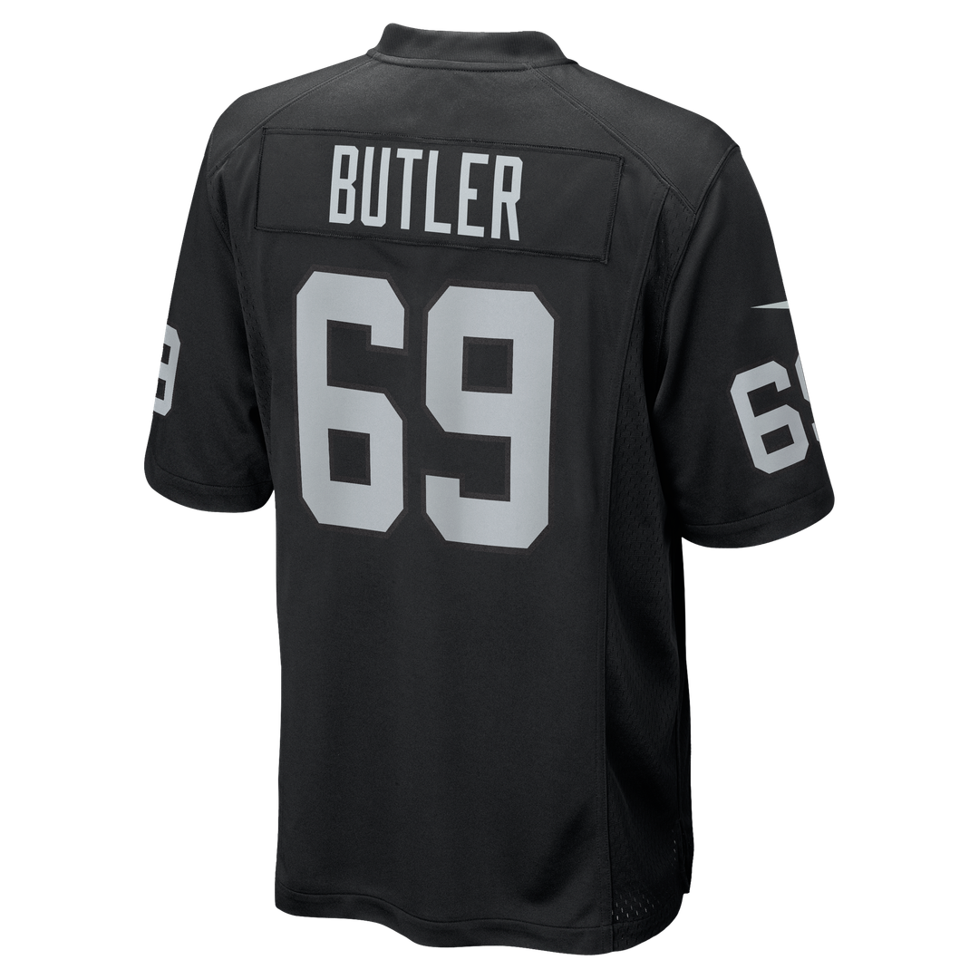 Adam Butler Las Vegas Raiders Nike Team Game Official Jersey -  Black