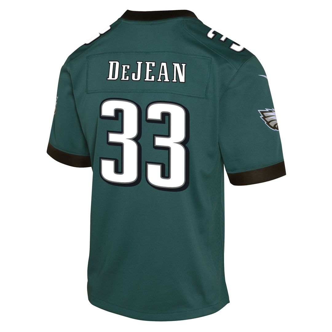 Cooper DeJean Philadelphia Eagles Nike Youth Game Player Official Jersey - Midnight Green