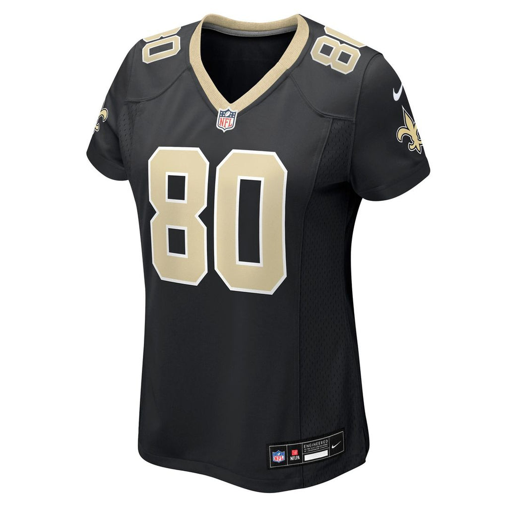 Moliki Matavao New Orleans Saints Nike Women's Team Game Official Jersey -  Black