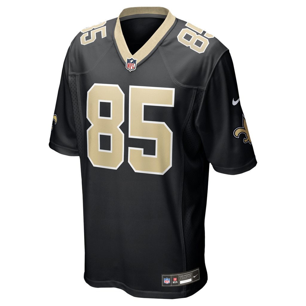 Jontre Kirklin New Orleans Saints Nike Team Game Jersey - Black