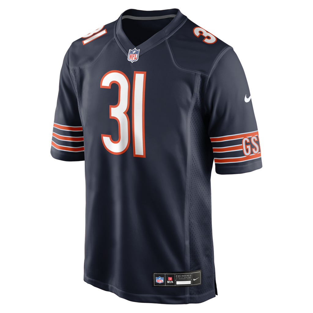 Dillon Thieneman Chicago Bears Nike 2026 NFL Draft First Round Pick No. 25 Team Game Official Jersey - Navy