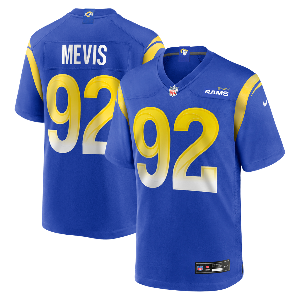 Harrison Mevis Los Angeles Rams Nike Team Game Jersey - Royal