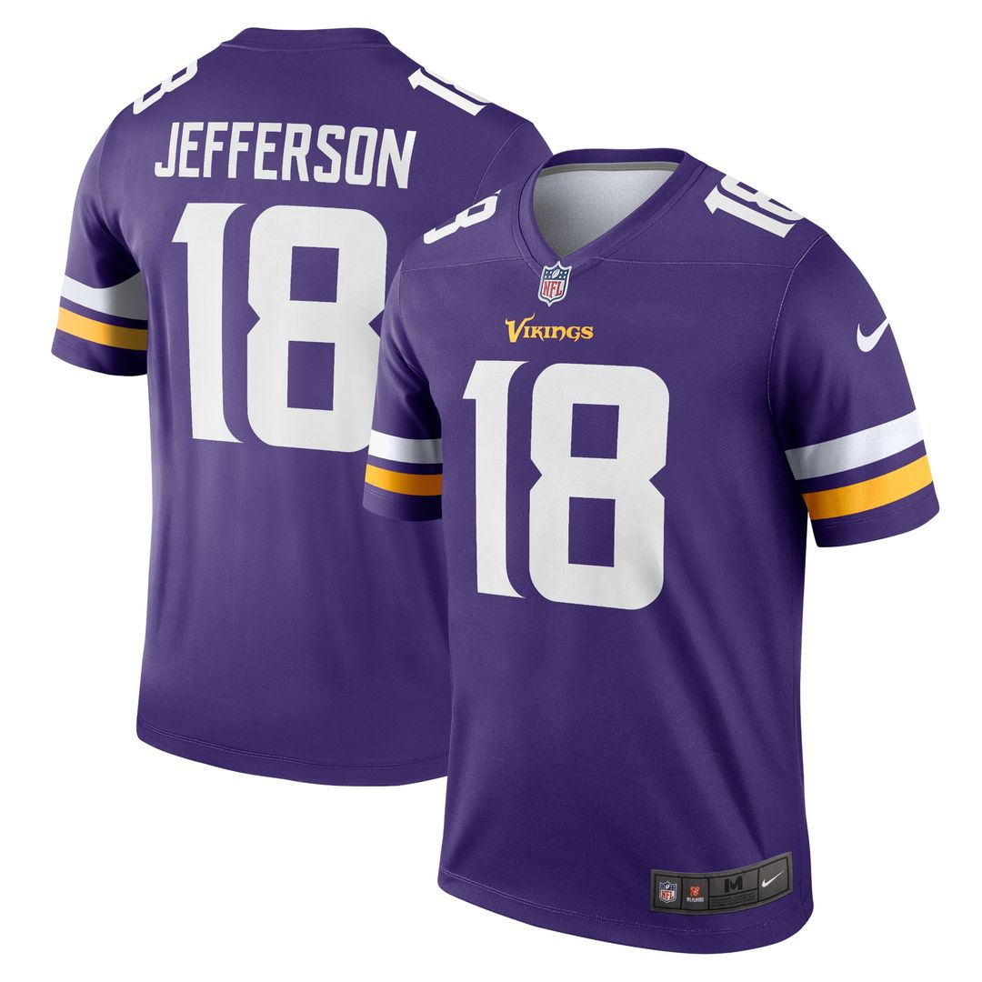 Justin Jefferson Minnesota Vikings Nike Legend Player Performance Top - White