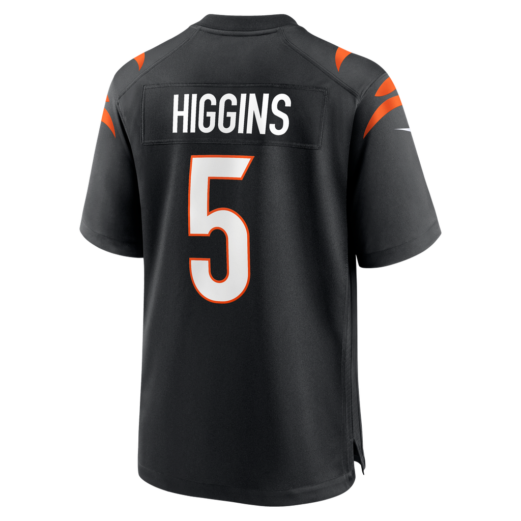 Tee Higgins Cincinnati Bengals Nike Game Player Official Jersey - Black