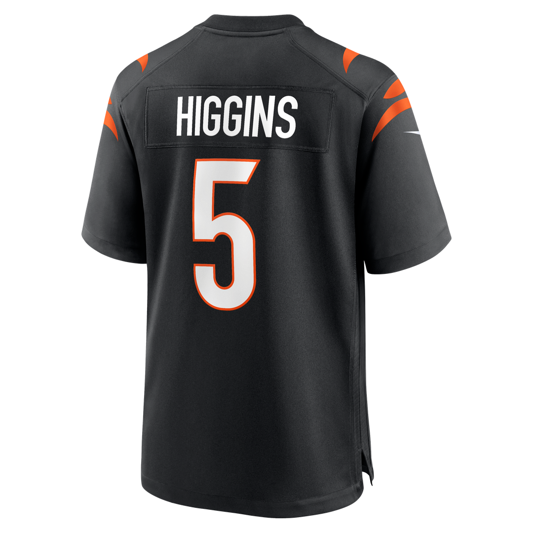Tee Higgins Cincinnati Bengals Nike Game Player Official Jersey - Black