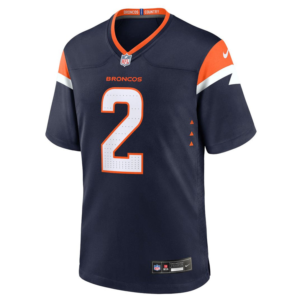 Patrick Surtain II Denver Broncos Nike Team Game Official Jersey - Orange