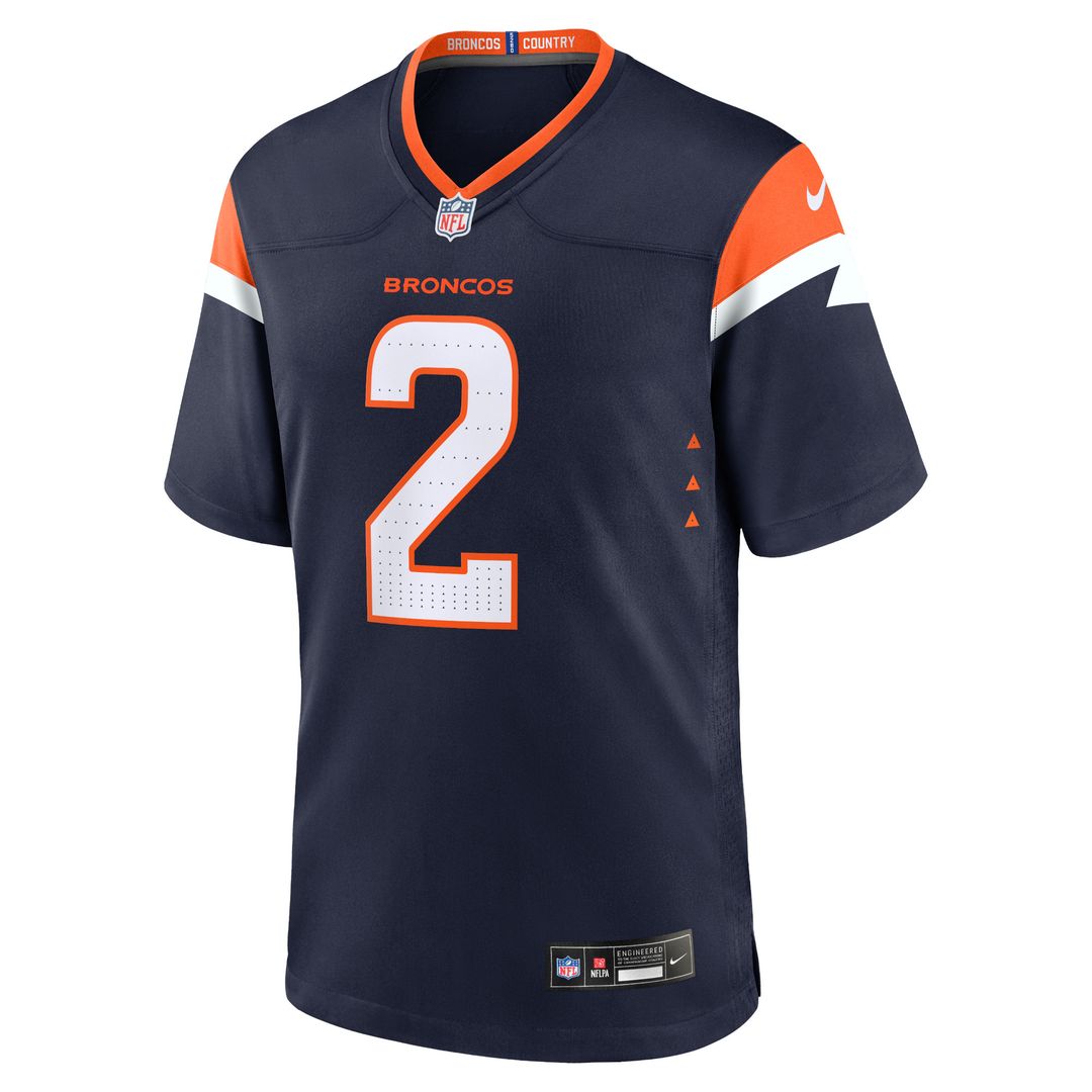 Patrick Surtain II Denver Broncos Nike Team Game Official Jersey - Orange