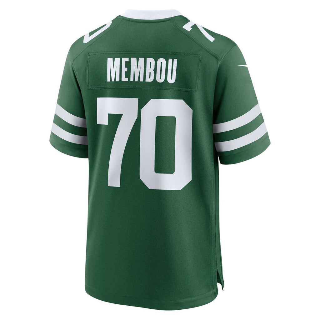 Armand Membou New York Jets Nike Team Game Official Jersey - Green