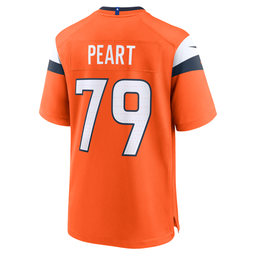 Matt Peart Denver Broncos Nike Team Game Jersey - Orange