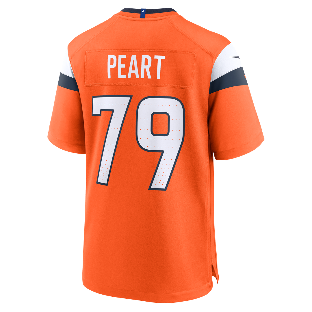 Matt Peart Denver Broncos Nike Team Game Jersey - Orange