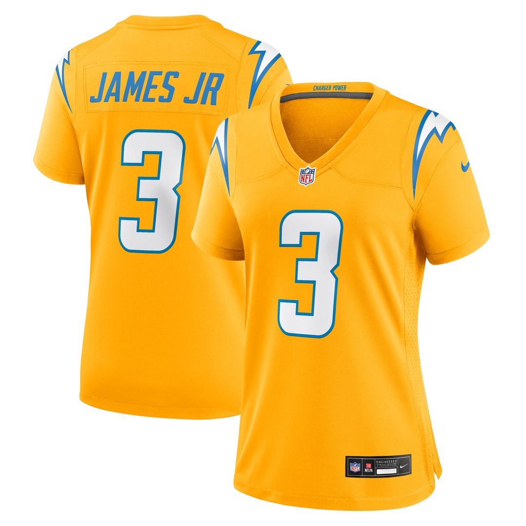 Derwin James Jr. Los Angeles Chargers Nike Women's Alternate Charger Power Game Official Jersey - Gold