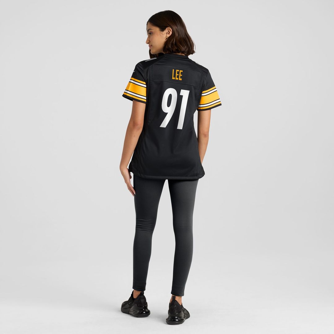 Logan Lee Pittsburgh Steelers Nike Women's Team Game Jersey - Black
