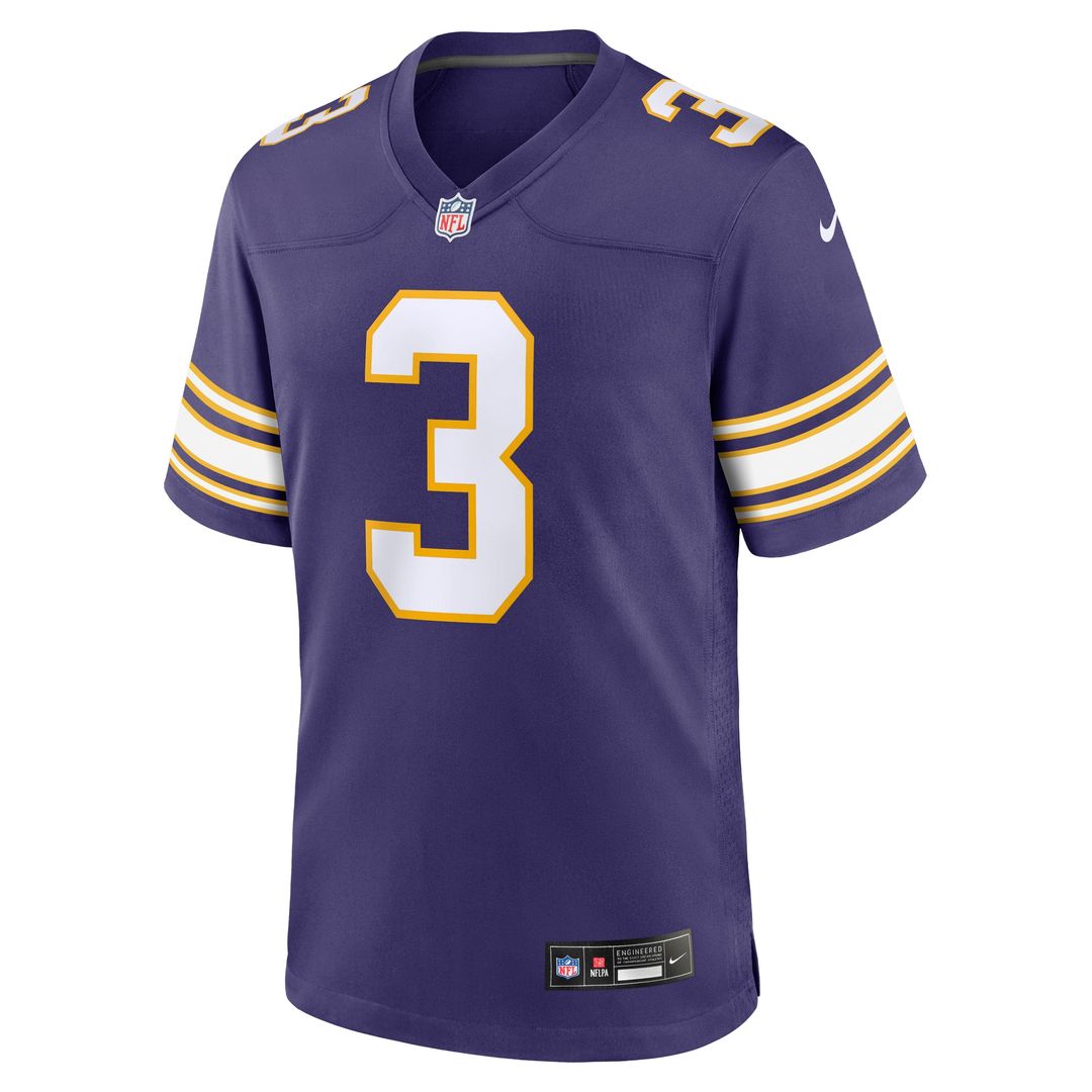 Jordan Addison Minnesota Vikings Nike Away Game Official Jersey - White