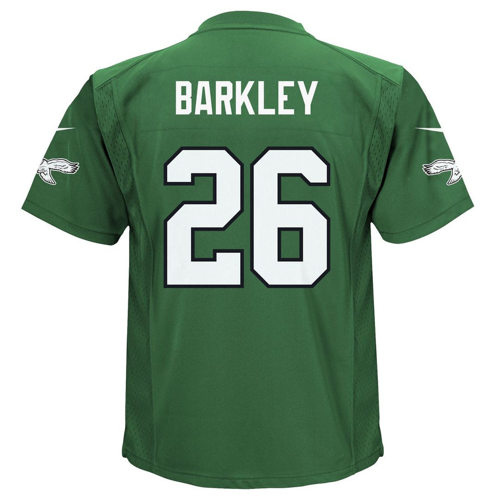 Saquon Barkley Philadelphia Eagles Nike Toddler Game Official Jersey - Midnight Green